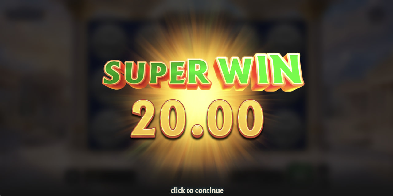 Écran Super Win de Zeus Flip dans un temple grec